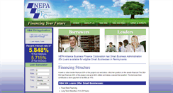 Desktop Screenshot of nepabfc.org